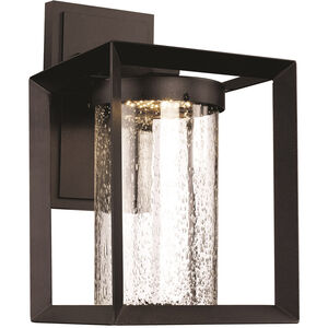 Taylor LED 15 inch Black Outdoor Wall Lantern 