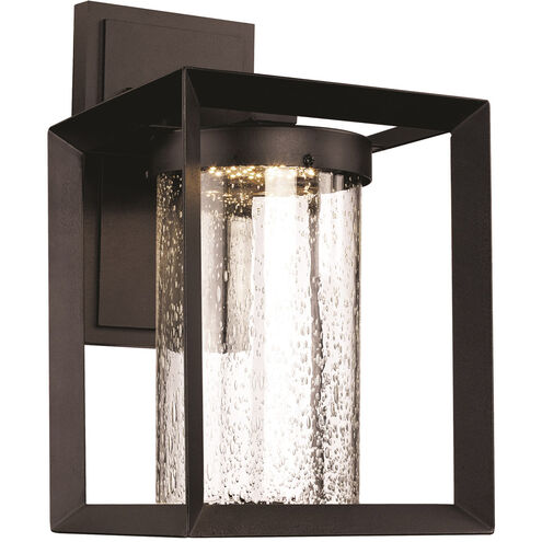 Taylor LED 15 inch Black Outdoor Wall Lantern