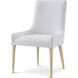 Judith Leiber Couture Martini Dining Side Chair, Wooden, Upholstered