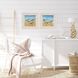 Waterside Collection Brown Framed Art