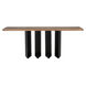 Delta 80 X 20 inch Matte Black Console