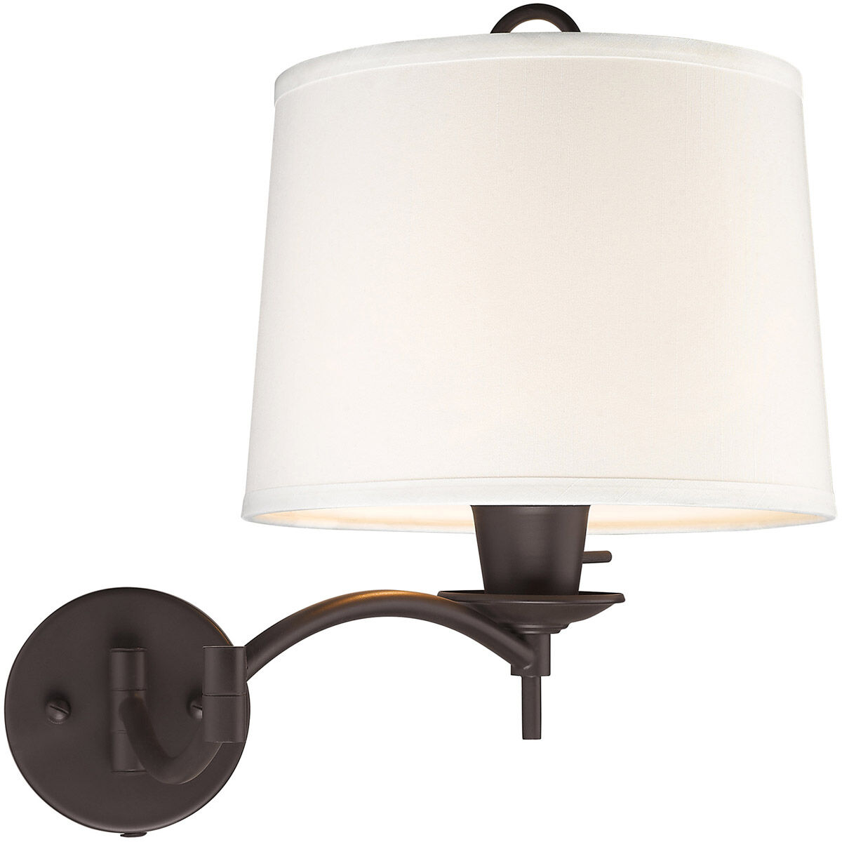 Allison 25 inch 100.00 watt Bronze Swing Arm Wall Lamp Wall Light