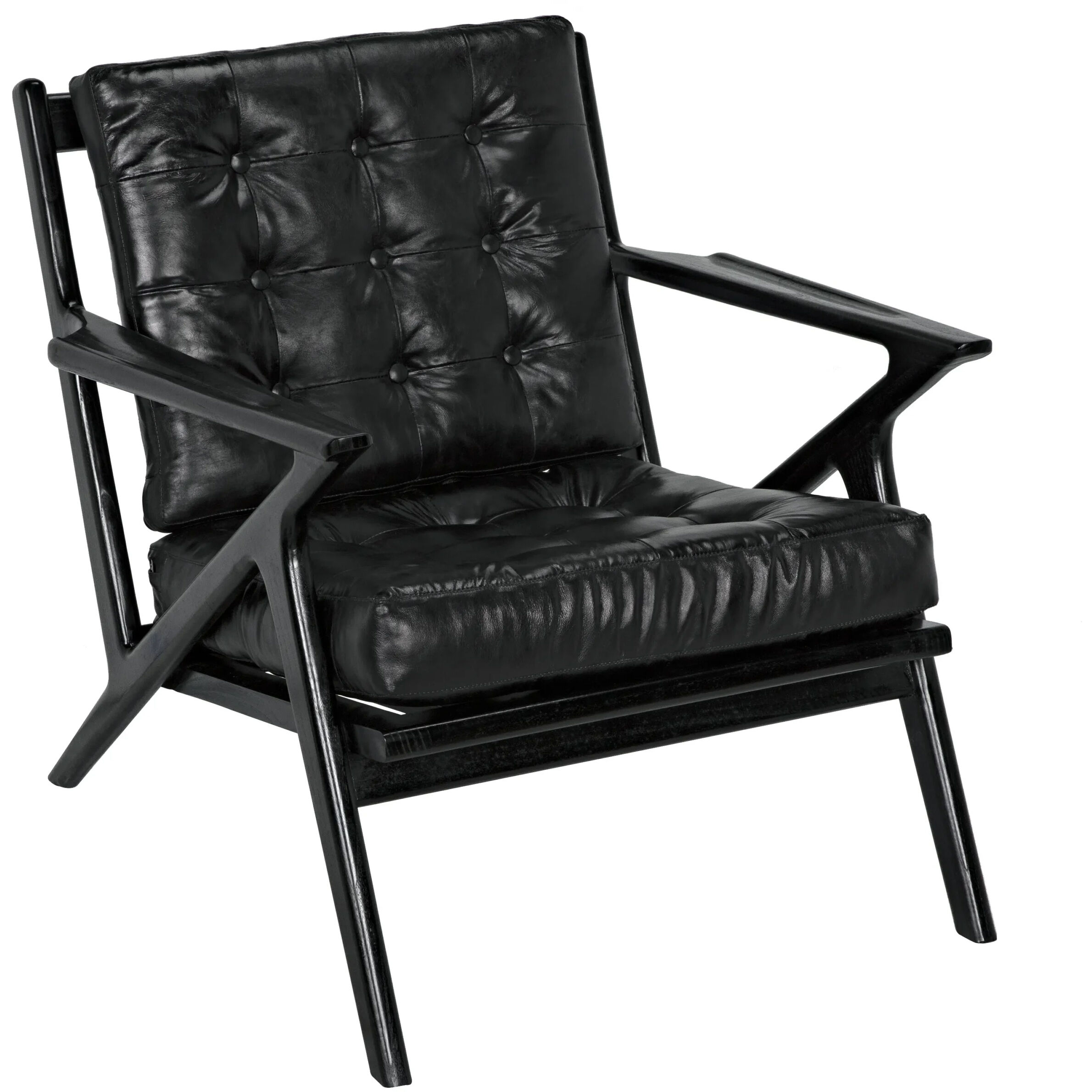 Lauda Charcoal Black Occasional Chair