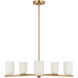 Neblina 5 Light 27.50 inch Chandelier