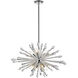 Soleia 8 Light 31.5 inch Chrome Chandelier Ceiling Light in 17