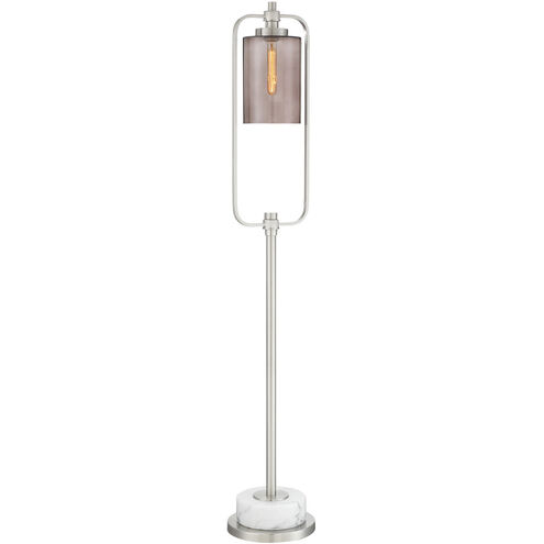 Lubbock 65 inch 60.00 watt Brushed Nickel Floor Lamp Portable Light