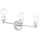 Lansdale 3 Light 20 inch Polished Chrome Vanity Sconce Wall Light