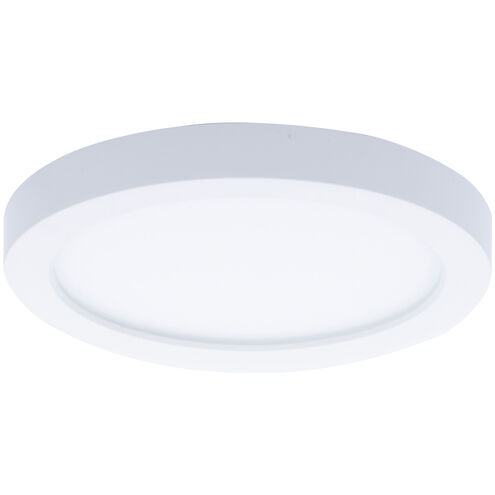 Round LED 5 inch White Flush Mount Ceiling Light in 3000K, 5in 