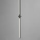 Dorian LED 1 inch Black Single Pendant Ceiling Light