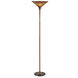 Soho 70 inch 150 watt Rust Torchiere Portable Light
