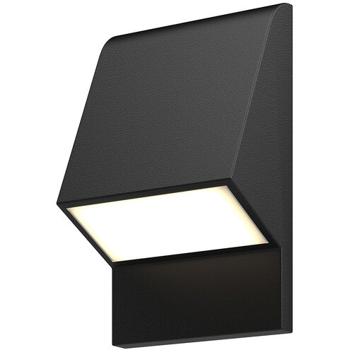 Jackson LED 4.5 inch Black Exterior Wall/Step Light