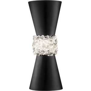 Arctic Halo Wall Sconce Wall Light in Black