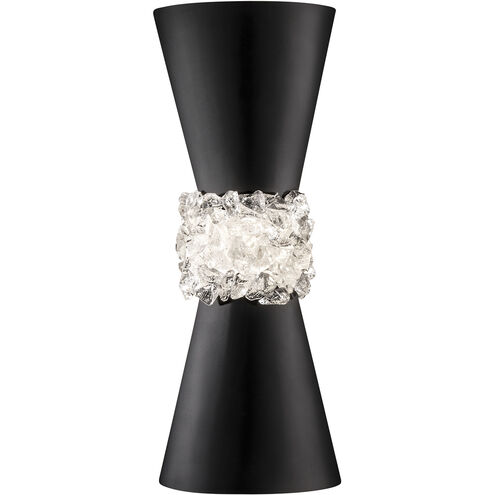 Arctic Halo Wall Sconce Wall Light in Black