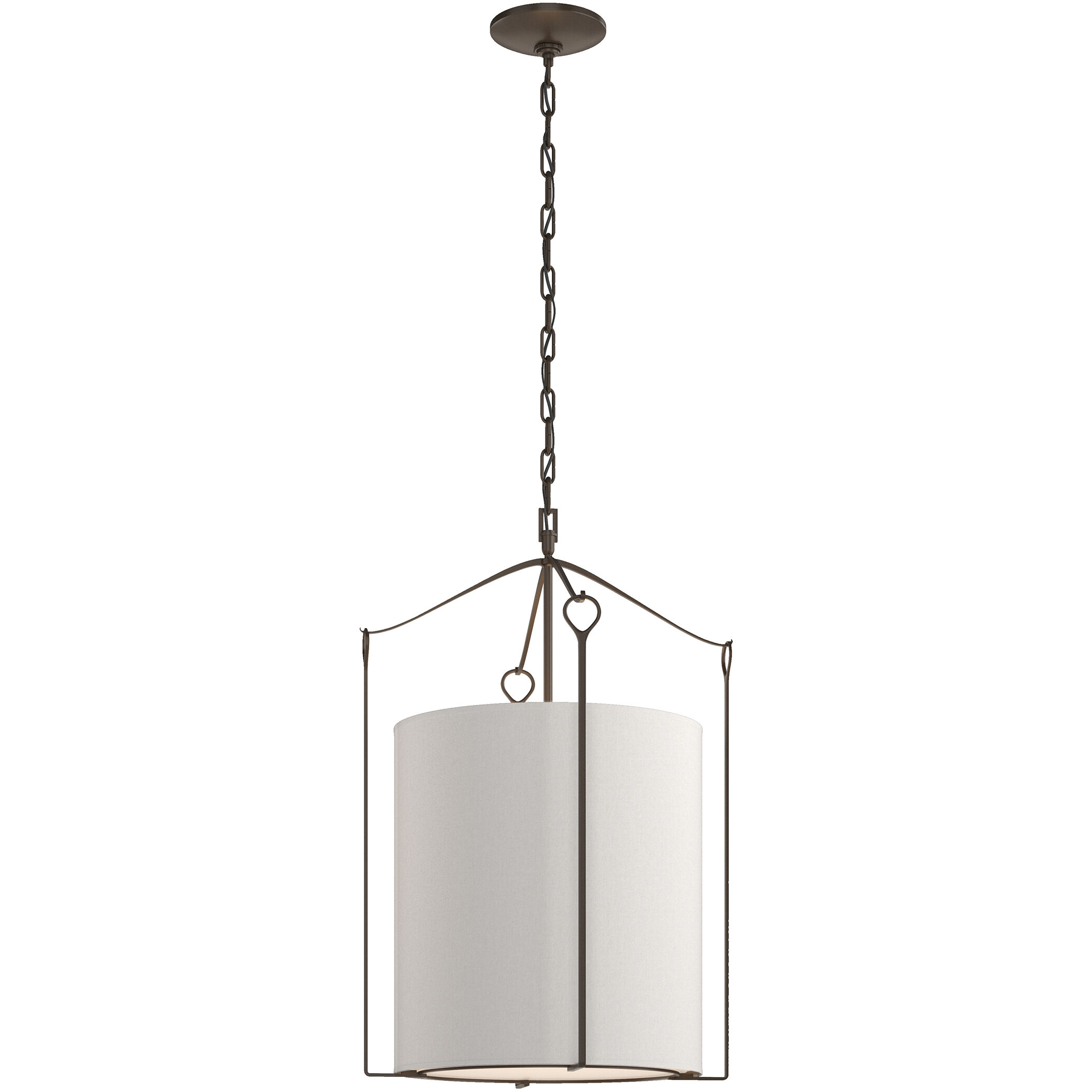 Bow 3 Light 19.3 inch Bronze Pendant Ceiling Light, Tall - Open Box