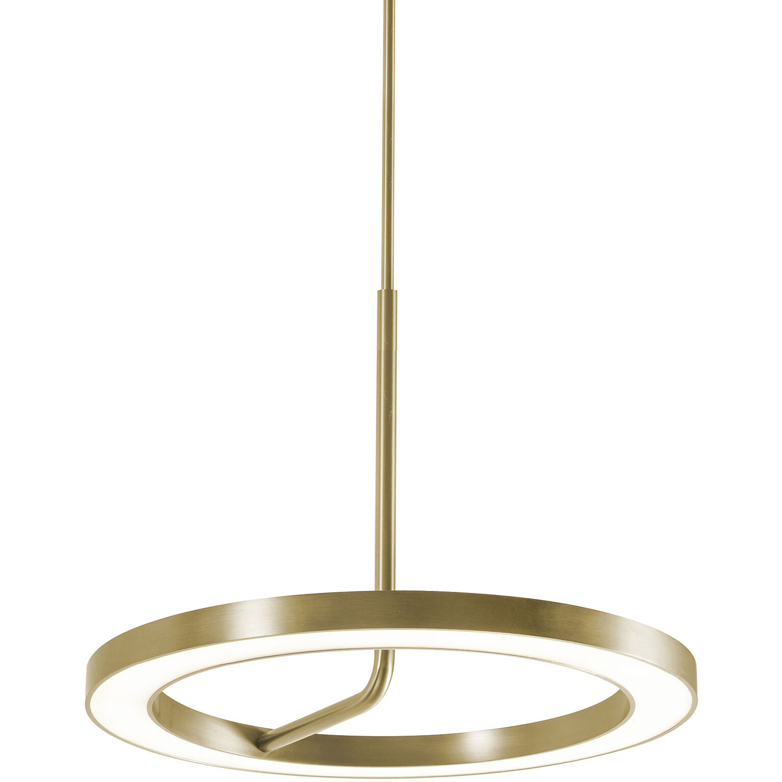 One LED 5.91 inch Light Antique Brass Pendant Ceiling Light