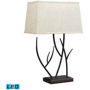 Winter Harbour 25 inch 9.50 watt Bronze Table Lamp Portable Light in LED