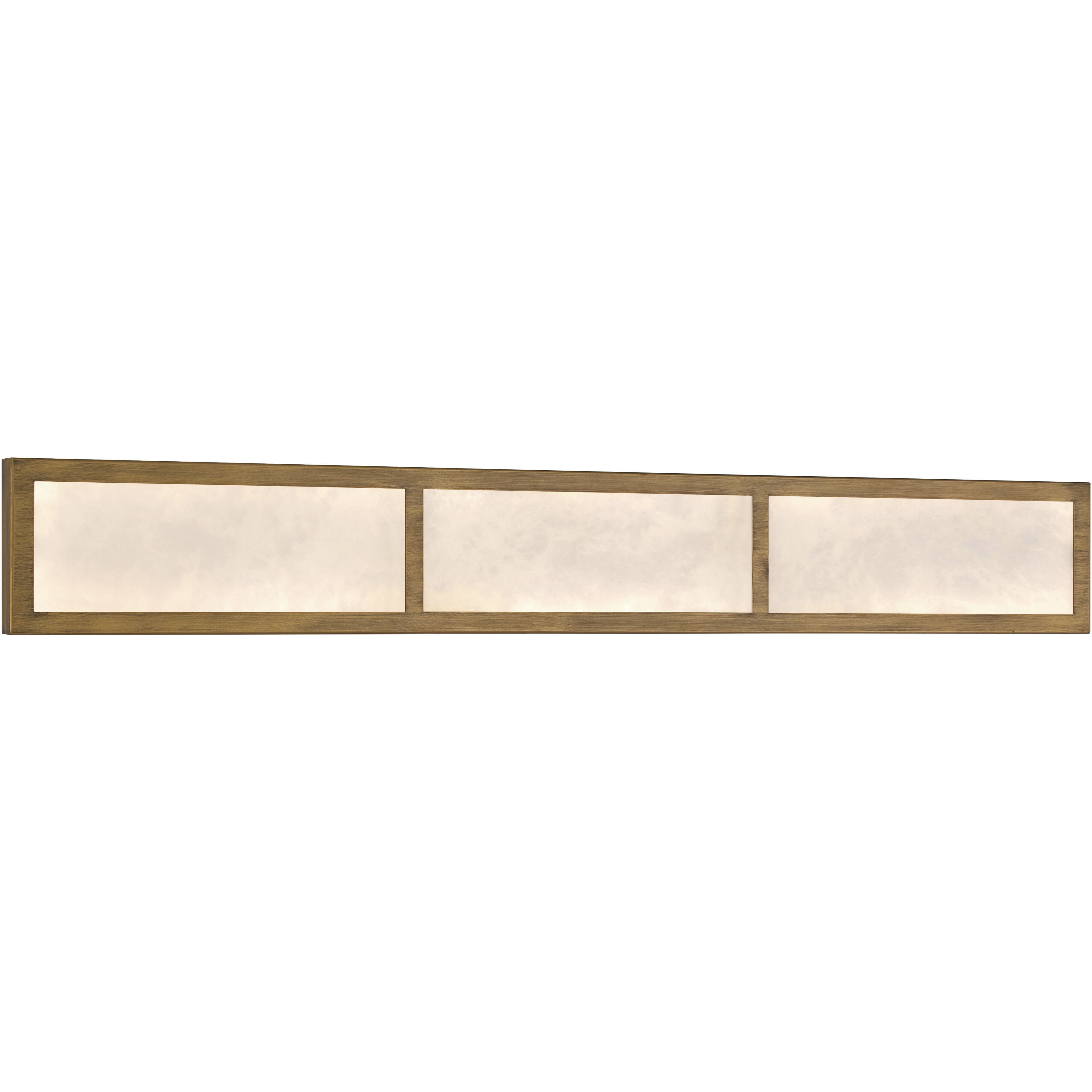 Stiles LED 36 inch Ashen Gold Vanity Light Wall Light