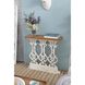 Classic 31.9 X 11.8 inch Natural/White Console Table