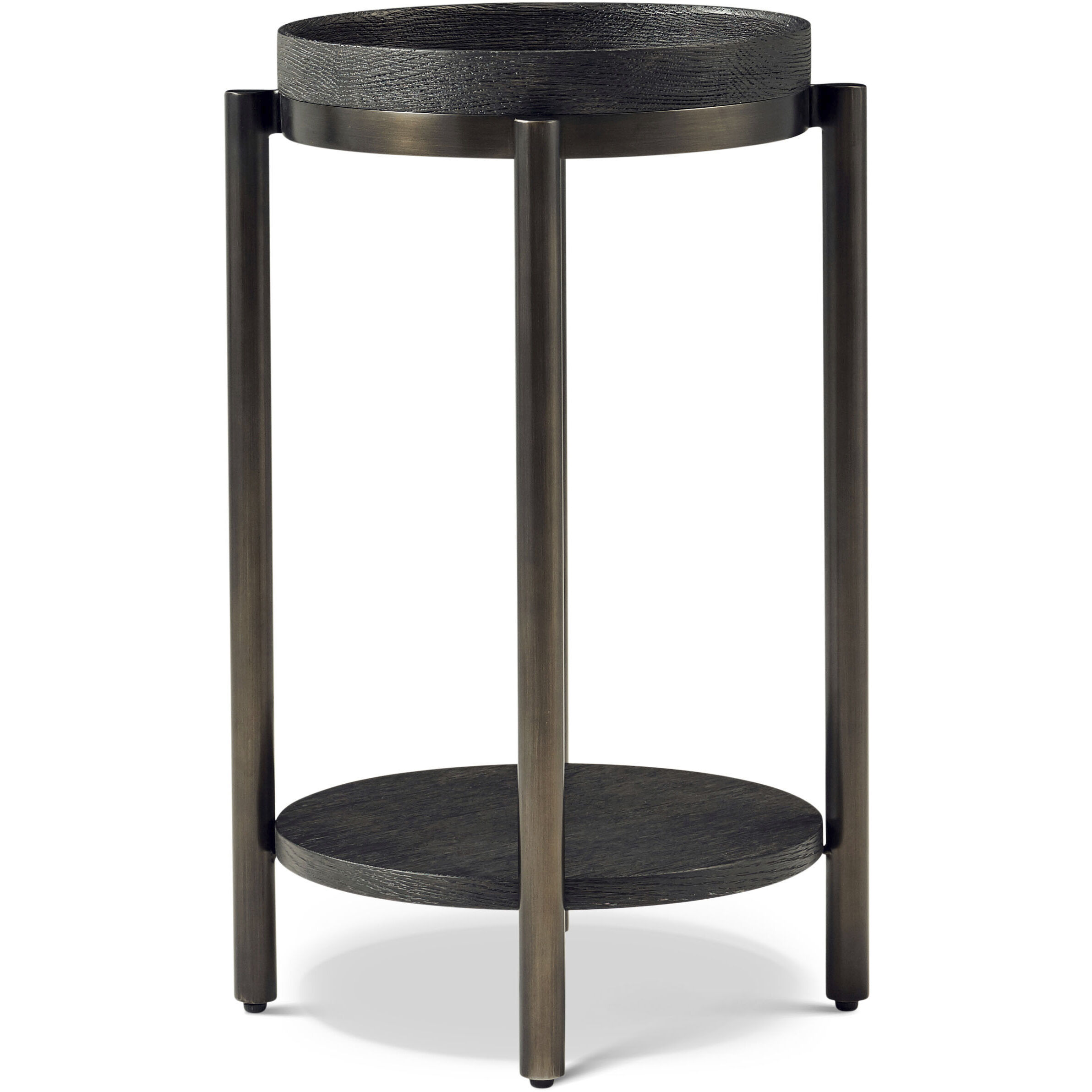 Repose 22 X 14.25 inch Charcoal Oak Side Table