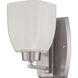 Neighborhood Bridwell 1 Light 5 inch Brushed Polished Nickel Wall Sconce Wall Light