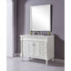 Lexington 42 X 21.5 X 35 inch Antique White Vanity Sink Set