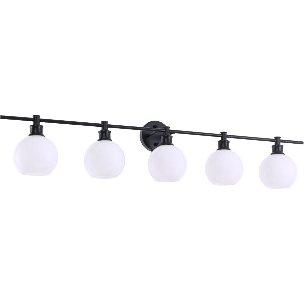 Syracuse 5 Light 47 inch Black Wall sconce Wall Light