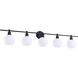 Syracuse 5 Light 47 inch Black Wall sconce Wall Light
