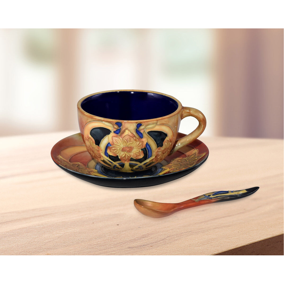 Springdale Tea Pot-Saucer