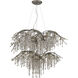 Autumn Twilight 40 inch 60.00 watt Mystic Gold Chandelier Ceiling Light, Large