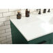 Eugene 48 X 22 X 33.5 inch Green Vanity Sink Set in Not Included