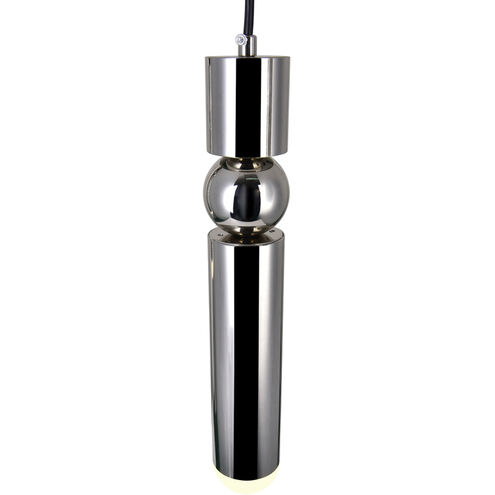 Chime LED 16 inch Polished Nickel Multi Point Pendant Ceiling Light