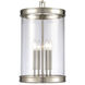 Mendoza 4 Light 12.75 inch Polished Nickel Pendant Ceiling Light