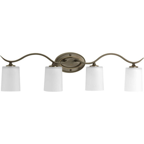 Briscoe 4 Light 31 inch Antique Bronze Bath Vanity Wall Light