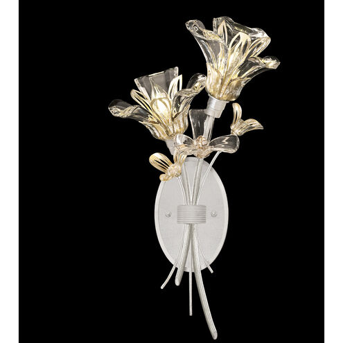 Azu Wall Sconce Wall Light in Silver