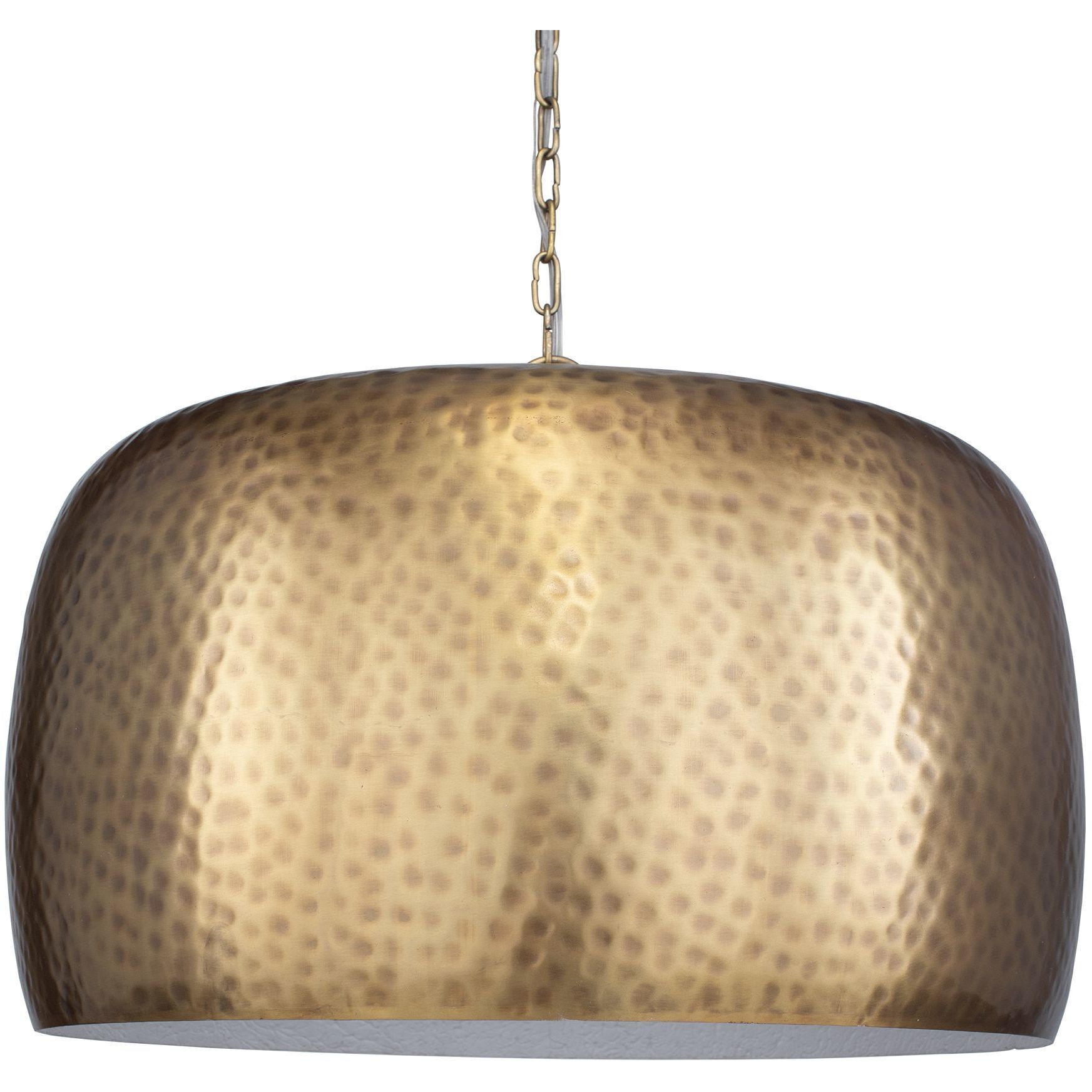 Lemont 1 Light 24 inch Antique Brass Pendant Ceiling Light
