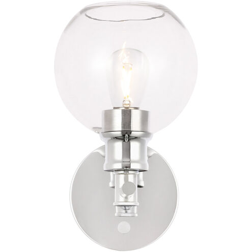 Syracuse 1 Light 6 inch Chrome Wall sconce Wall Light