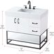 Caroline 36 X 34 inch White Bathroom Vanity Cabinet