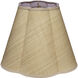 Scalloped Natural Raffia 18 inch Shade in Large, Large