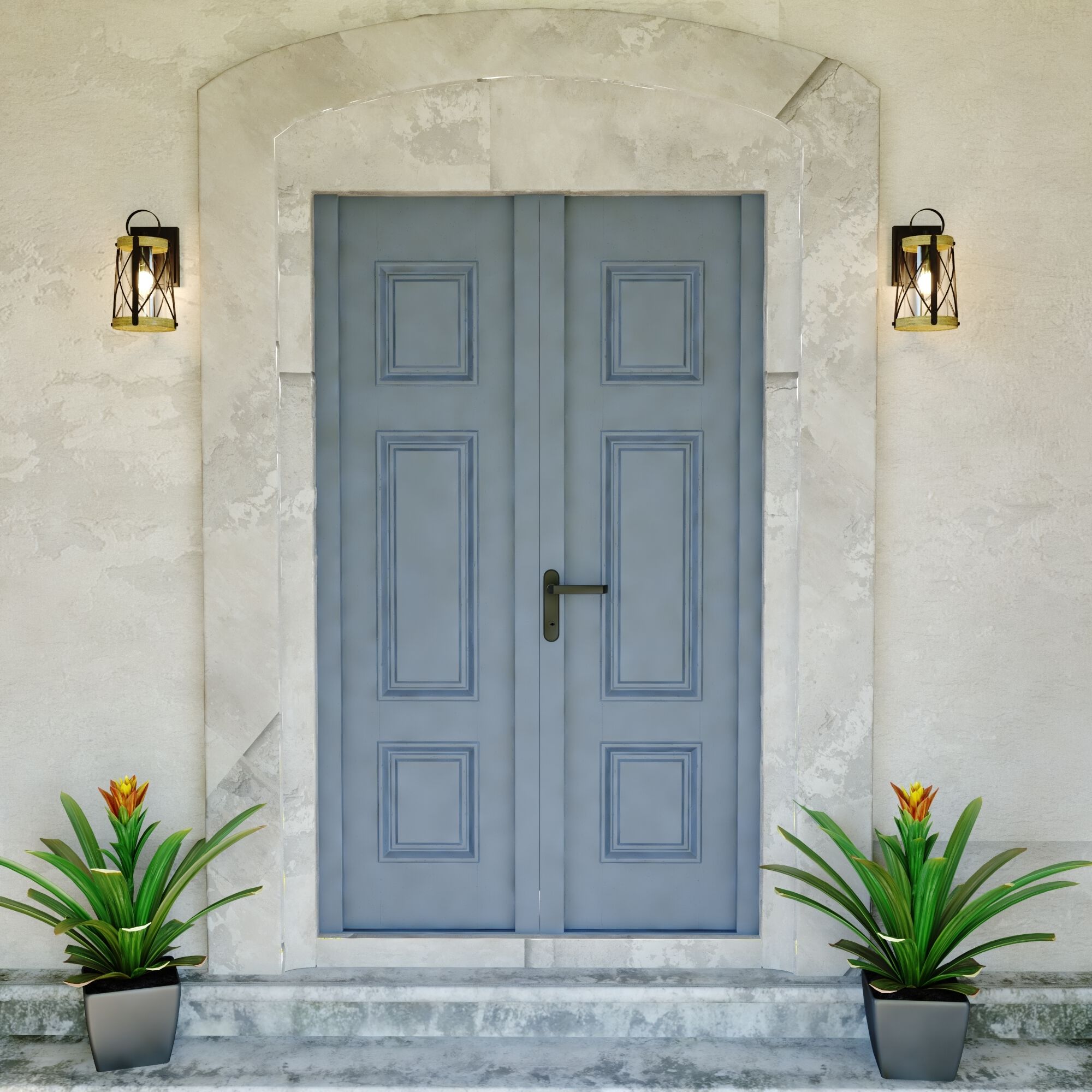 Harwood LED 12 inch Oxidized Iron and Burnished Elm Outdoor Wall