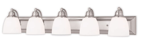 Springfield 5 Light 36 inch Brushed Nickel Bath Vanity Wall Light