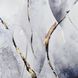 Strength Dark Blue with White Framed Wall Art