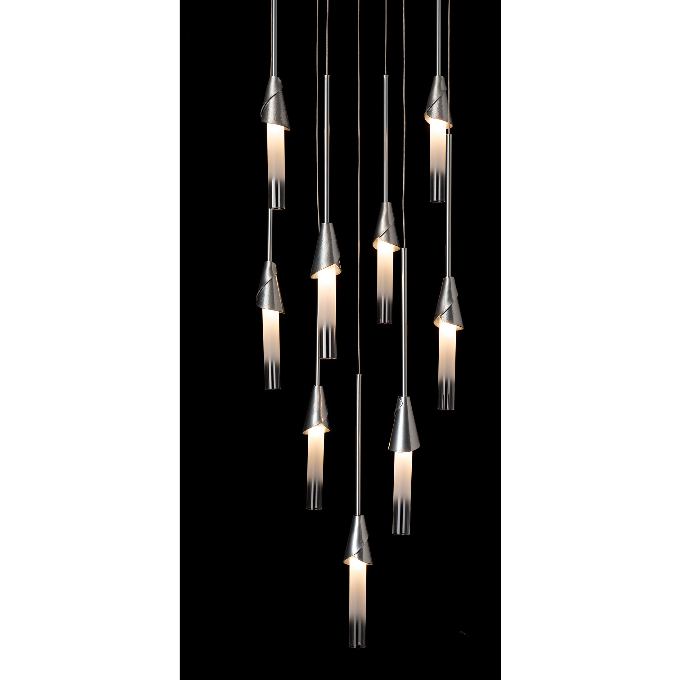 Lilium 9 Light 20.5 inch Sterling Multi-Light Pendant Ceiling Light