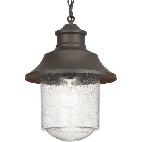 Weldon 1 Light 10 inch Architectural Bronze Outdoor Hanging Lantern