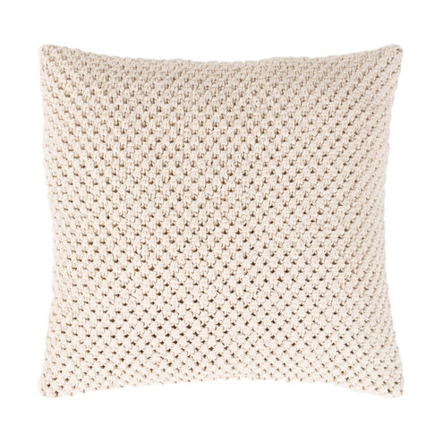 Anthony 20 X 20 inch Cream Pillow Kit, Square
