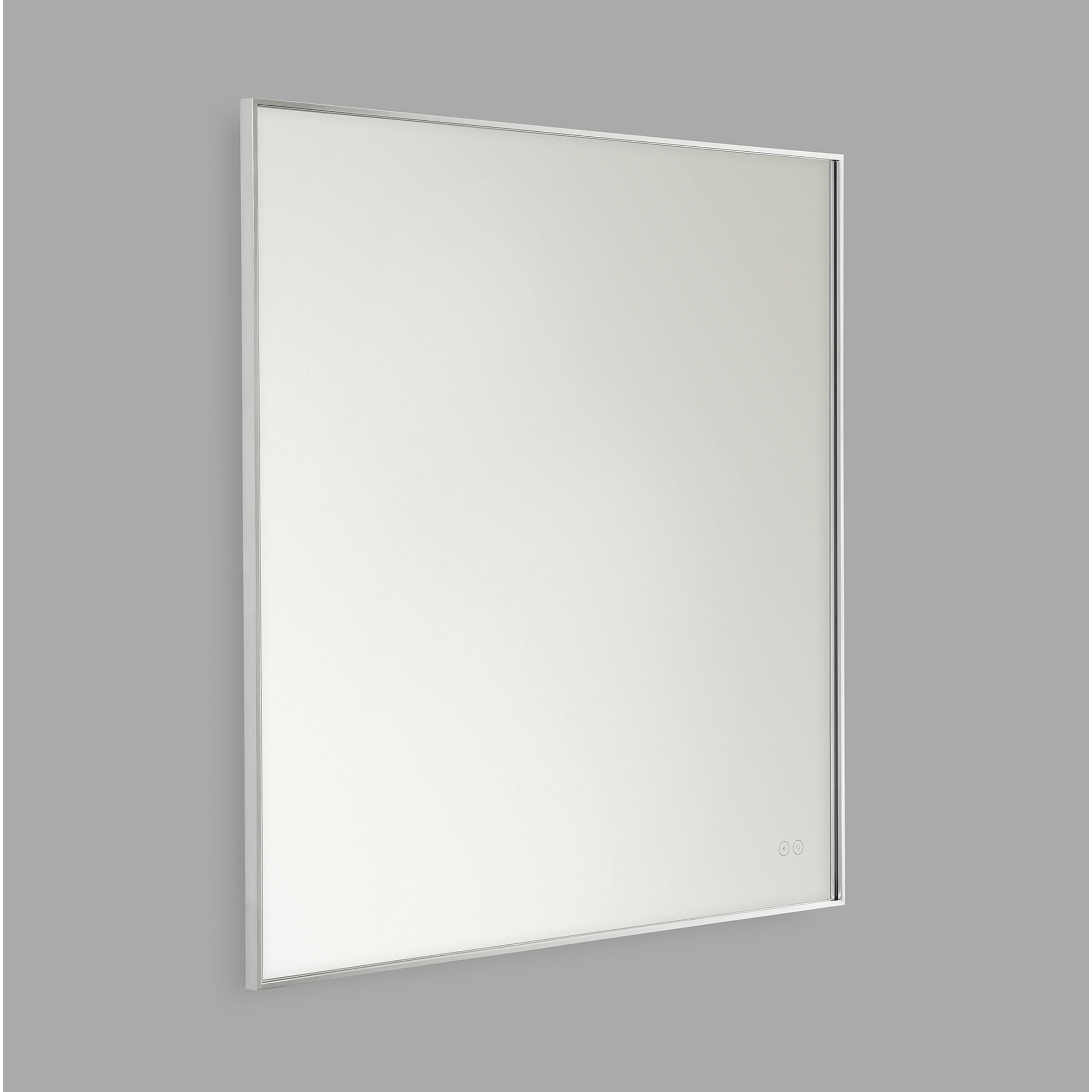 Cadre 36 X 36 inch Chrome Backlit Wall Mirror