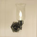 Traditional Brass 1 Light 4 inch Rubbed Brass Wall Sconce Wall Light