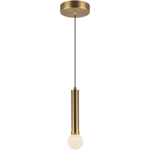 Alora Mood Arden LED 2.38 inch Brushed Gold Pendant Ceiling Light