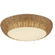 Alora Mood Merida 2 Light 14.88 inch Rattan Flush Mount Ceiling Light