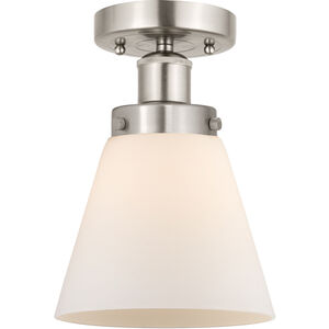 Cone 1 Light 6.50 inch Semi-Flush Mount