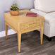 Faddei Light Wood End or Side Table